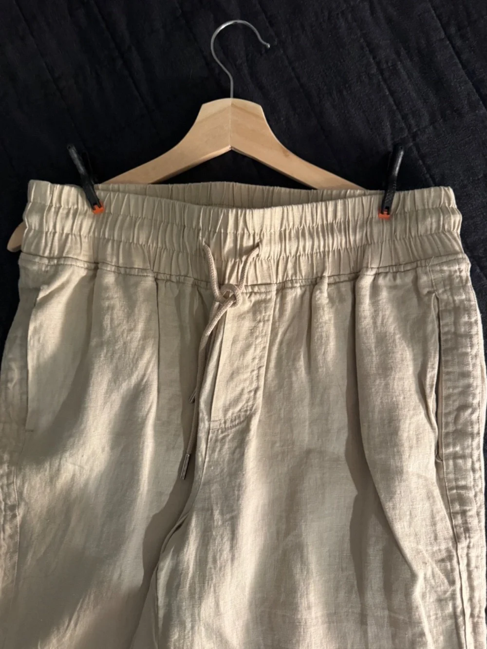 Quince Women 100% European Linen Wide Leg Pants NWT